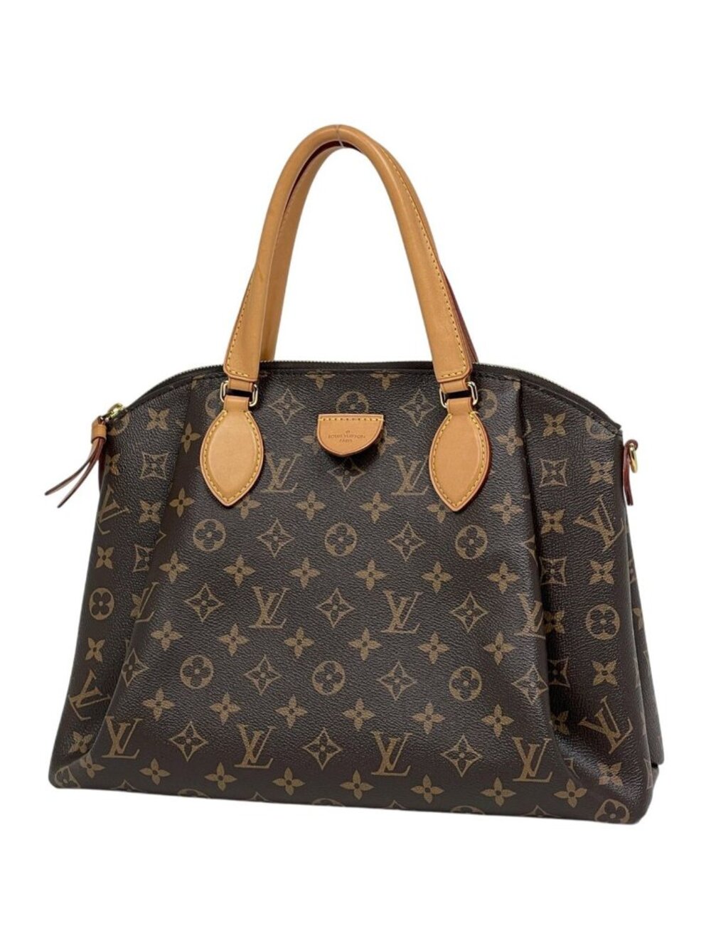 Louis Vuitton Rivoli MM 2-Way Handbag Monogram Brown